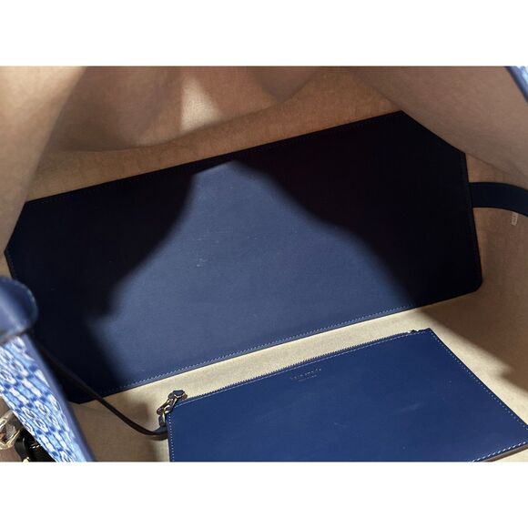 Kate Spade New York Spade Flower Monogram Sutton Medium Tote Bag With Pouch - Picture 4 of 10